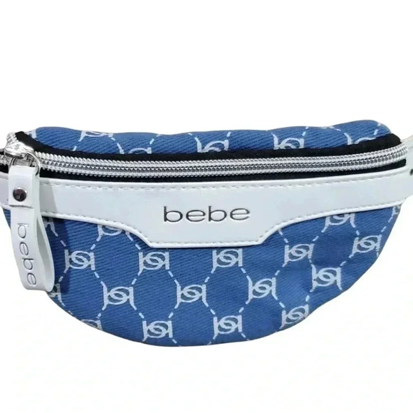 Nwt!:bebe Denim mini belt bag - Picture 4 of 9